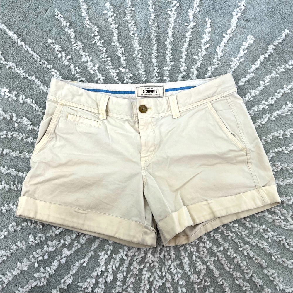Old Navy Light Yellow Shorts